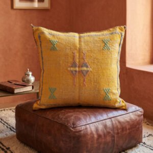 yellow Sabra Pillow