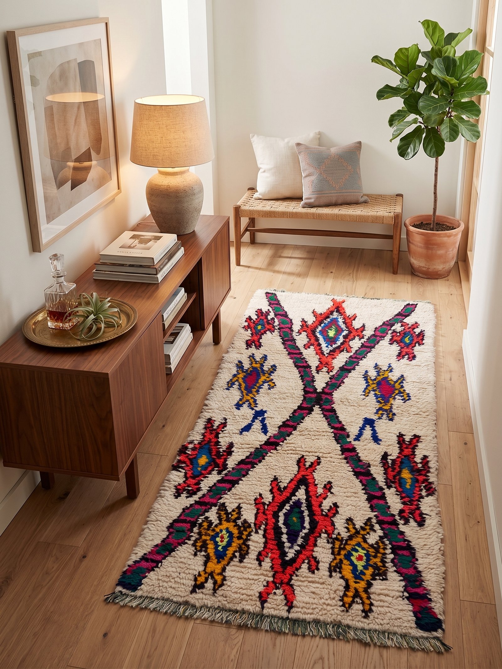 Azilal Moroccan Rug 180×95 cm – view 4