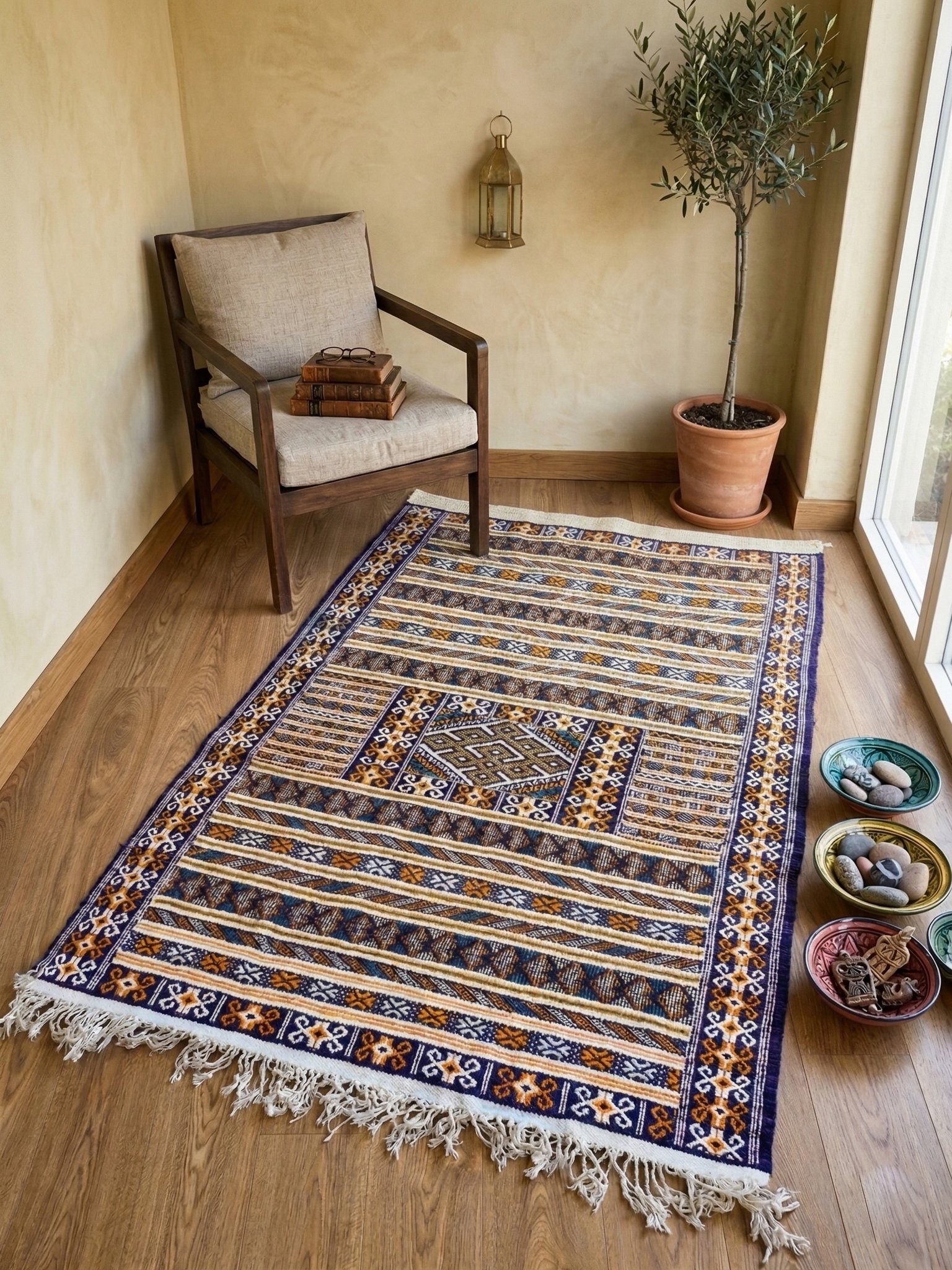 Khemisset Hanbel Rug 145×90 cm – view 3
