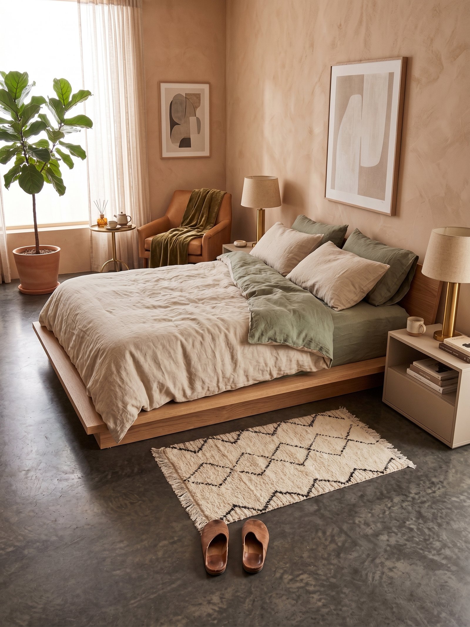 Small Beni Ourain Rug 115×75 cm – view 2